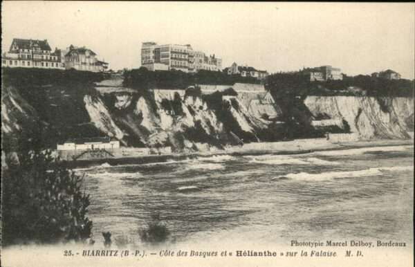 Biarritz Pyrenees Atlantiques Helianthe Falaise