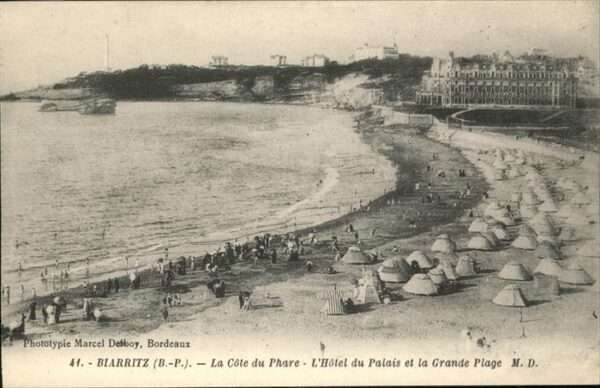 Biarritz Pyrenees Atlantiques Hotel Palais Grande Plage