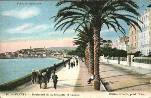 Cannes Alpes-Maritimes Boulevard Croisette Casino
