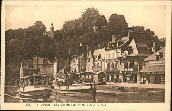 Dinan 22 Vedettes St. Malo Port