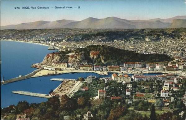 Nice Alpes Maritimes Vue generale