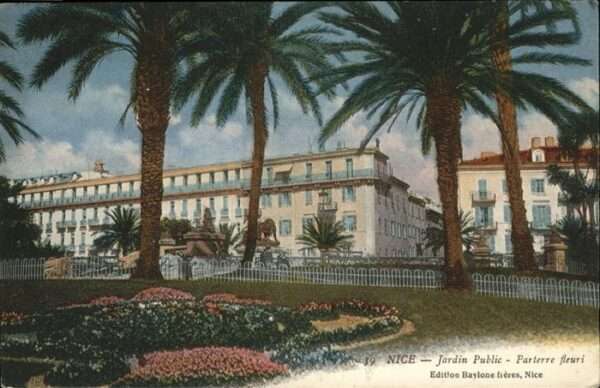 Nice Alpes Maritimes Jardin Public