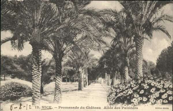 Nice Alpes Maritimes Promenade Chateau