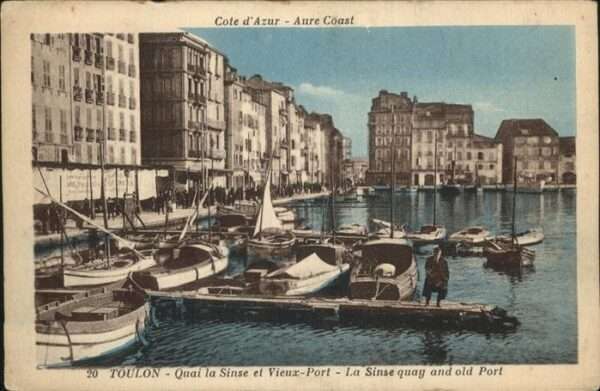 Toulon Var Quai Sinse Vieux Port