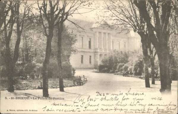 Saint-Brieuc Cotes-d Armor Palais Justice