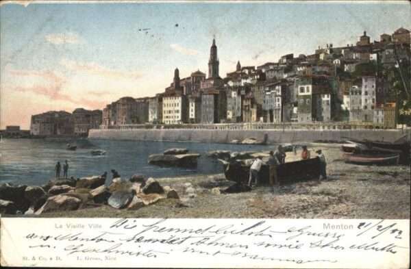 Menton Alpes Maritimes Vieille Ville