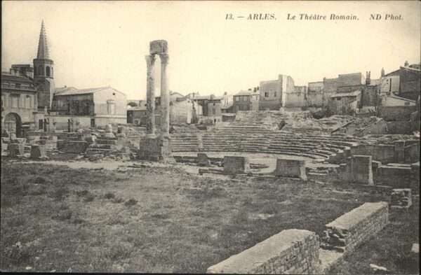 Arles Bouches-du-Rhone Theatre Romain