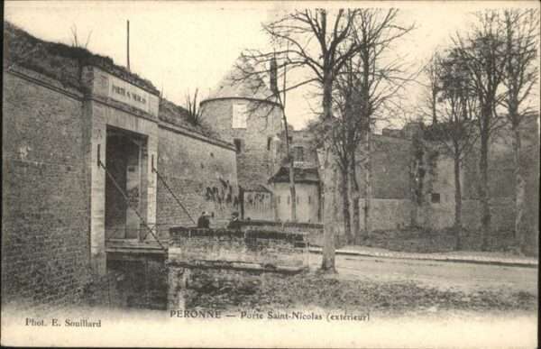 Peronne 80 Somme Porte Saint-Nicolas