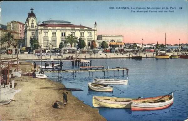 Cannes Alpes-Maritimes Casino Municipal Port
