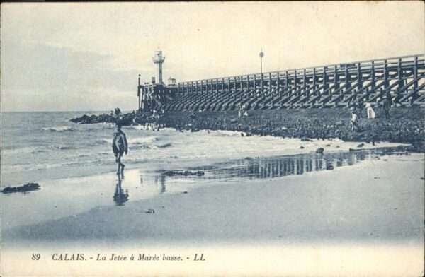 Calais Jetee Maree basse