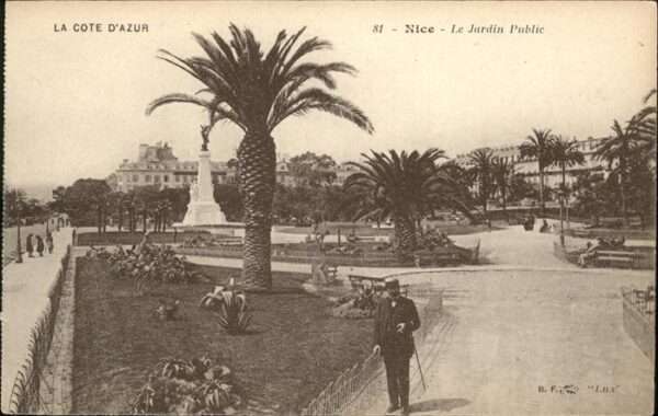 Nice Alpes Maritimes Jardin Public