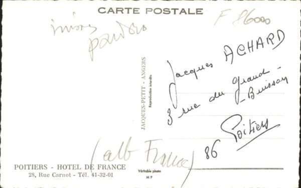 Poitiers 86 Hotel de France – Bild 2
