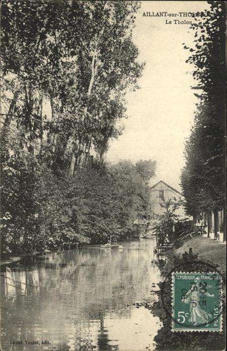 Aillant-sur-Tholon Le Tholon