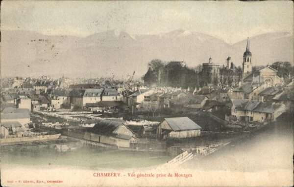 Chambery vue generale