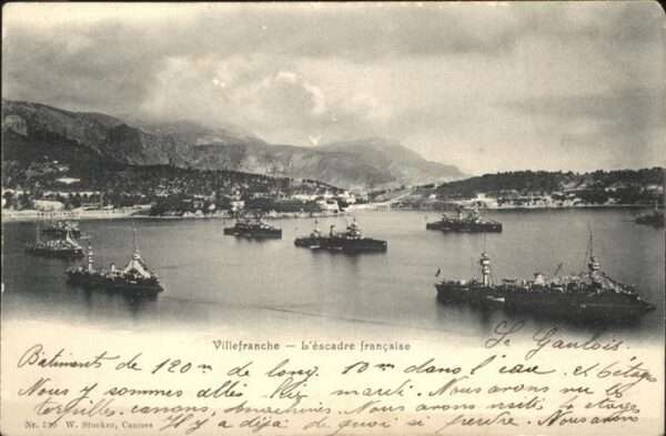 Villefranche-sur-Mer Escadre francaise
