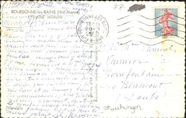 Bourbonne-les-Bains Hopital militaire – Bild 2
