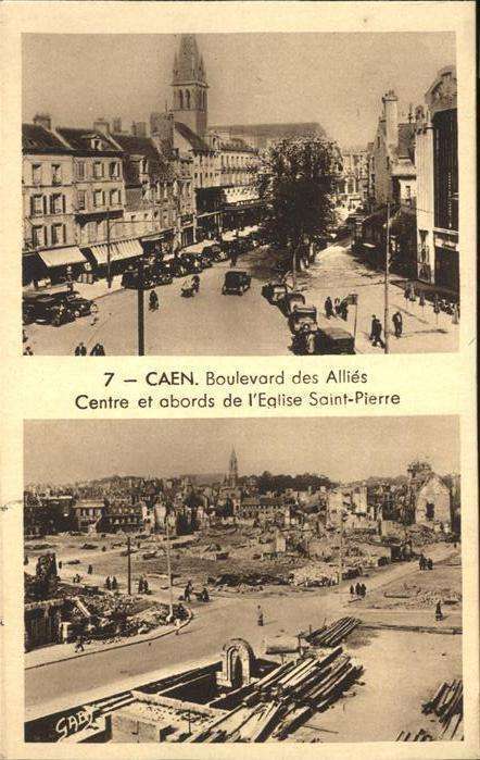 Caen Boulevard des Allies