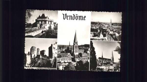 Vendome Ruines du Chateau Trinite