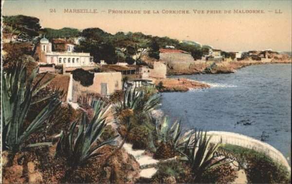 Marseille Bouches-du-Rhone Promenade de la Corniche