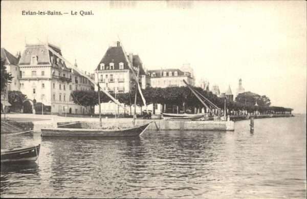 Evian-les-Bains Haute Savoie Quai