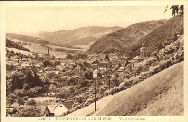 Sainte-Croix-aux-Mines Vue generale
