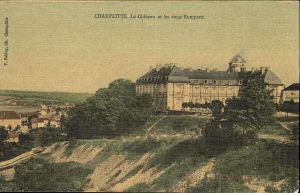 Champlitte Chateau Remparts