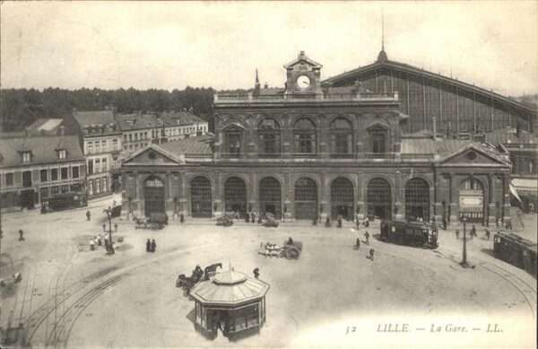 Lille Nord Gare Straßenbahn
