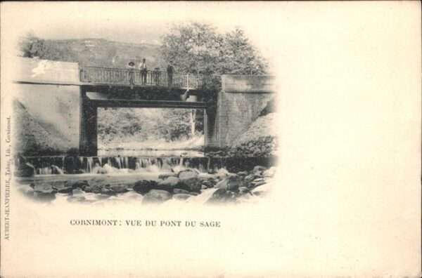 Cornimont Vosges Pont du Sage
