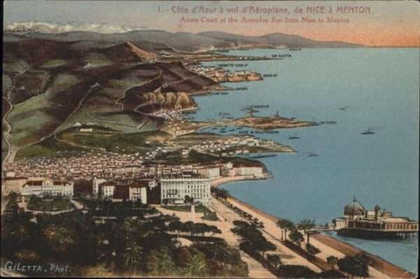 Nice Alpes Maritimes Luftbild