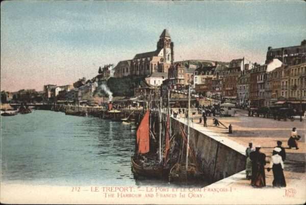 Le Treport Port Quai