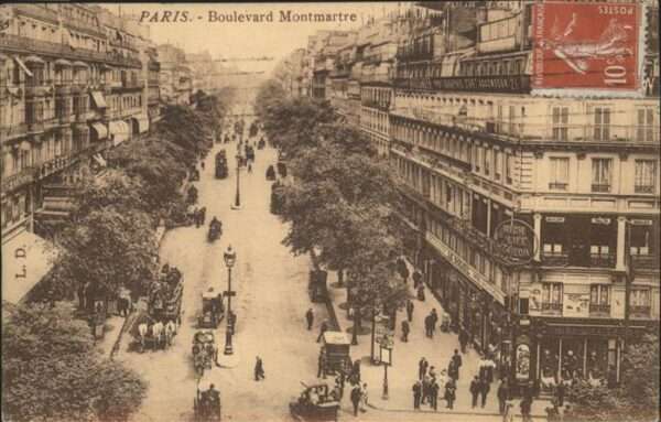 Paris Boulevard Montmartre