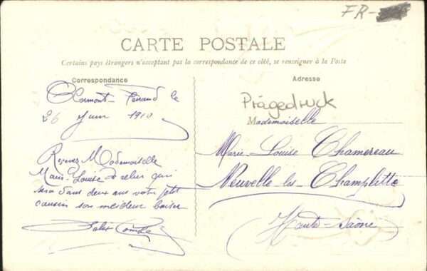 Royat Puy de Dome Tiretaine [Prägedruck] – Bild 2