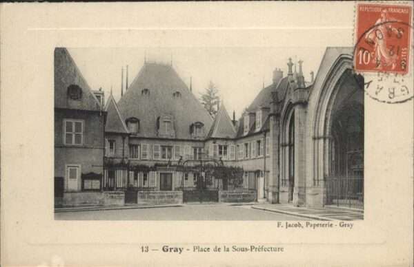 Gray Haute Saone Place Sous-Prefecture