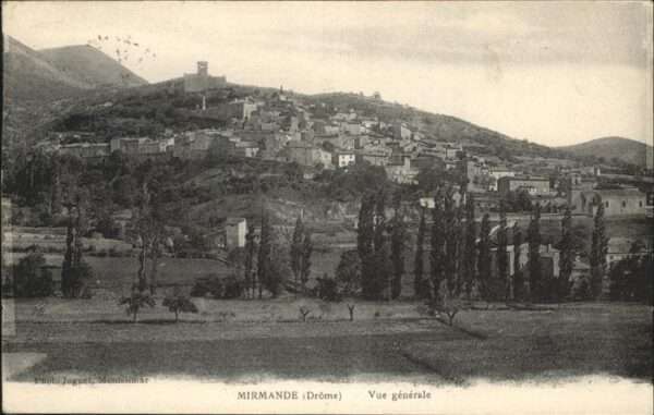 Mirmande Vue generale