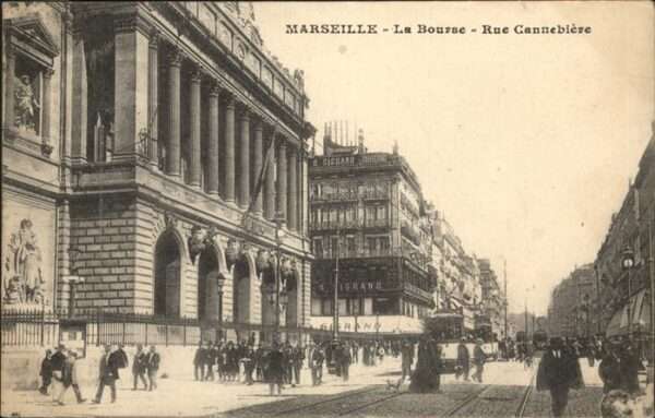 Marseille Bouches-du-Rhone Bourrse
Rue CanneBiere