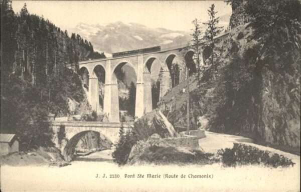 Chamonix Pont Sainte Marie