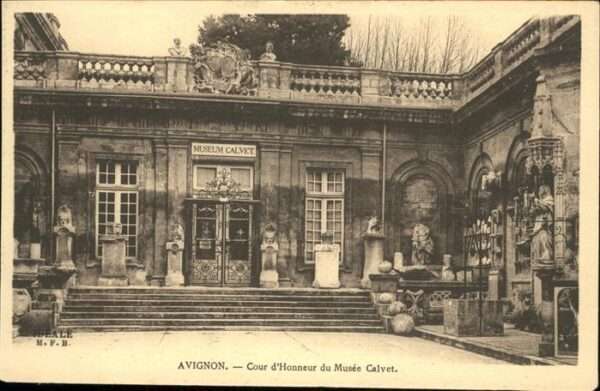 Avignon Vaucluse Cour d`Honneur