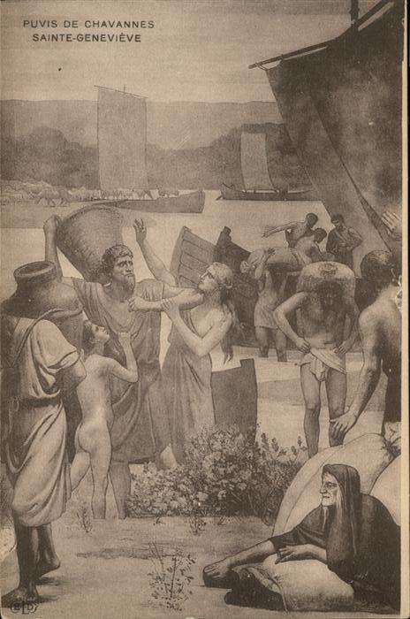 Sainte-Genevieve Manche Puvis de Chavannes