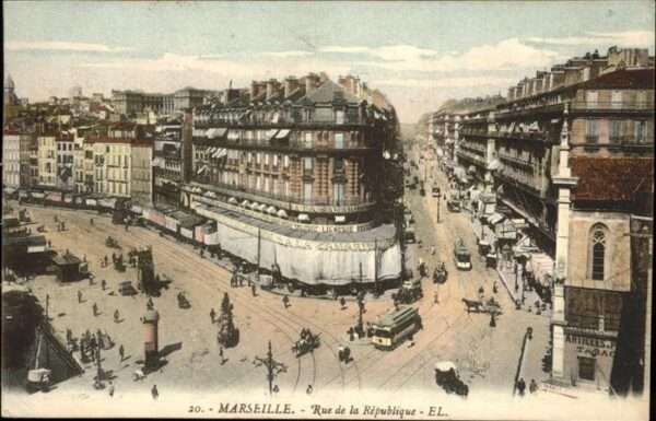 Marseille Bouches-du-Rhone Rue de Republique