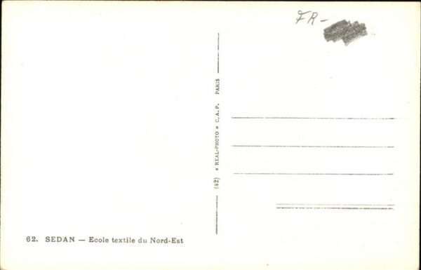 Sedan Ardennes Ecole textile du Nord-Est – Bild 2