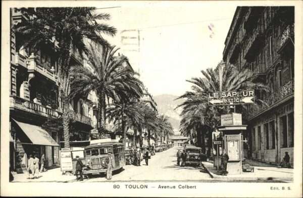 Toulon Var Avenue Colbert