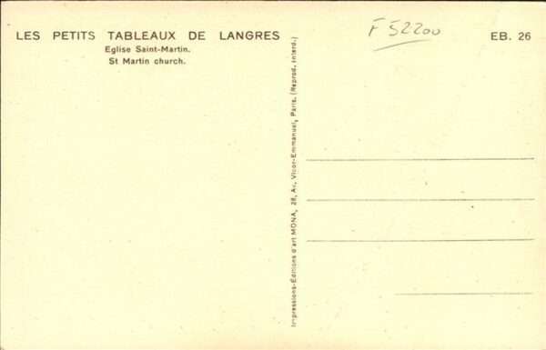 Langres Eglise St. Martin – Bild 2