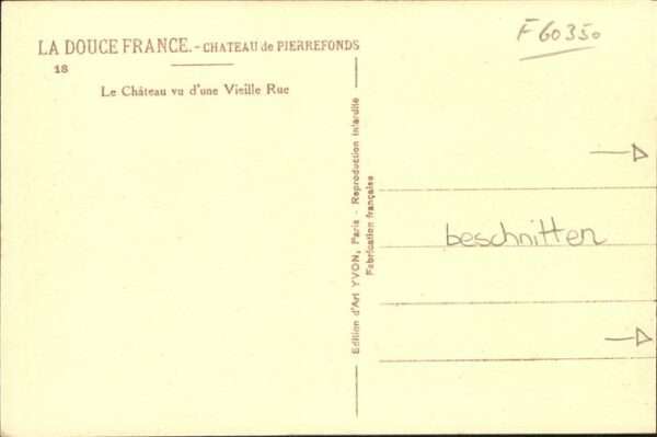 Pierrefonds Oise Chateau – Bild 2