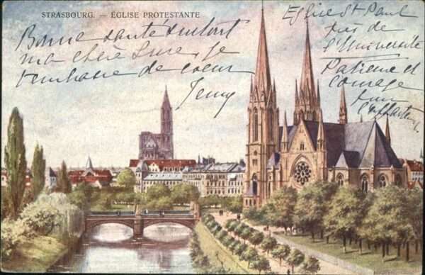 Strasbourg Alsace Eglise protstante