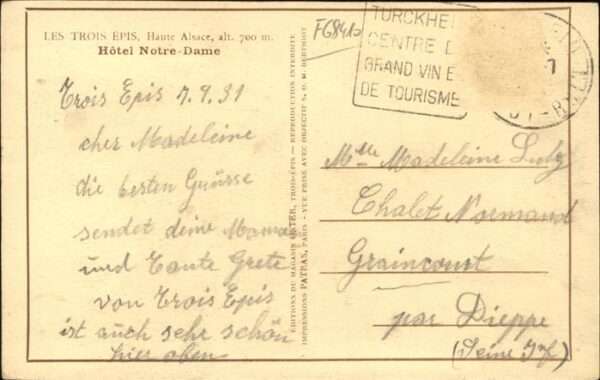Les Trois Epis Vosges Hotel Notre-Dame – Bild 2