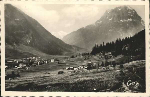Vallorcine Haute Savoie la Vallee et le Mont-Blanc