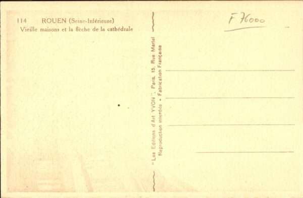 Rouen Vieille maison
Fleche de la cthedrale – Bild 2