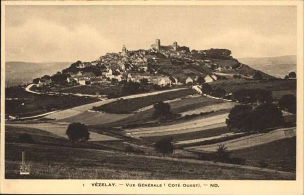 Vezelay Vue generale