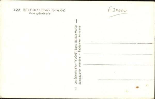 Belfort Alsace Vue generale – Bild 2