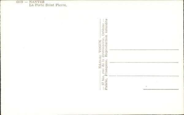 Nantes Loire Atlantique Porte Saint Pierre – Bild 2